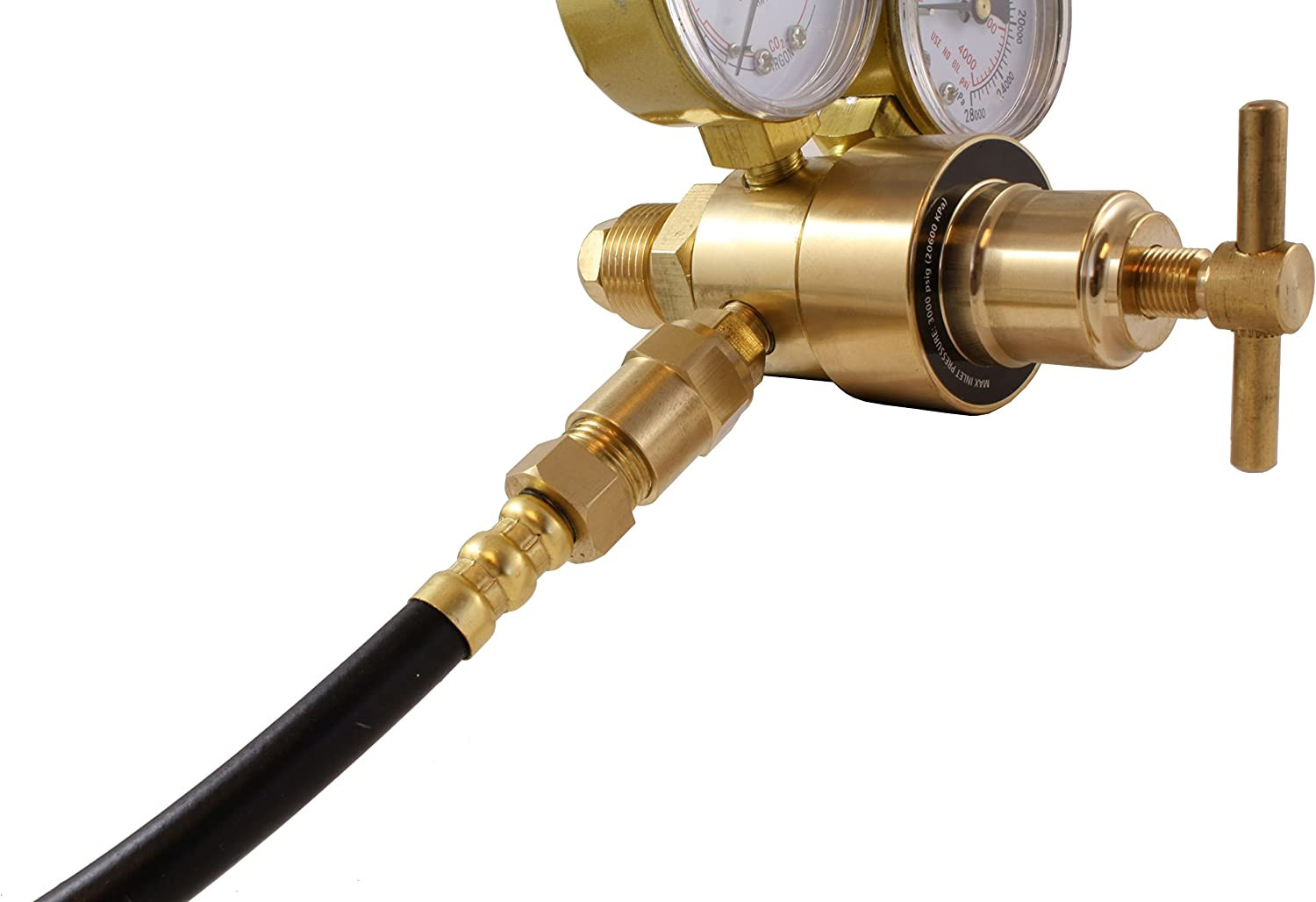 Industrial Argon Regulator/Flowmeter Gauges for MIG and TIG Welders