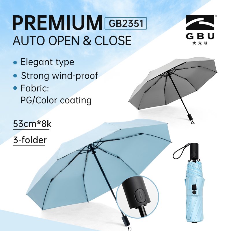 Packs Travel Umbrella Windproof Auto Open & Close Collapsible Folding Small Compact Backpack Car travel Essentials Purse Umbrellas for Rain