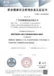 职业健康安全管理体系认证证书_00