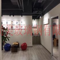 玻璃鋼(gāng)戶外休閑座椅 異形蘋果坐凳 休息區沙發茶幾組合來圖定製(zhì)