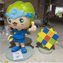 江西玻璃鋼卡通雕塑廠(chǎng)家戶(hù)外卡(kǎ)通雕塑定做