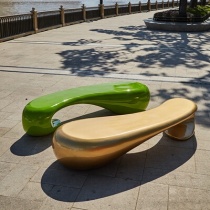 河南玻璃鋼異形坐凳花池樹槽大型組裝凳定製