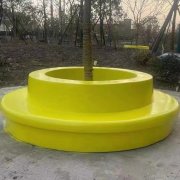 玻璃鋼樹池坐凳定製 商場室內玻璃 鋼花盆(pén)
