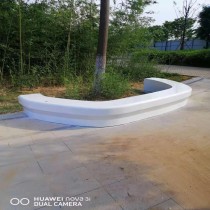 公園(yuán)玻璃鋼長條(tiáo)坐凳 花園玻璃鋼休閑座椅