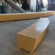 玻璃鋼長條坐凳 公園(yuán)玻璃鋼休息椅