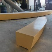 玻璃鋼(gāng)長條坐凳 公園玻璃鋼休息椅