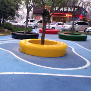 玻(bō)璃鋼種植池廣(guǎng)場公共空間多(duō)人位樹池座椅(yǐ)組(zǔ)