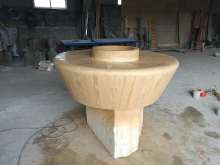 玻璃鋼仿木(mù)紋座椅製作完成(chéng)(組圖)