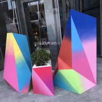 戶外玻璃鋼花盆種(zhǒng)樹花壇露台大花池樓頂花槽白色花器成品花園花箱(xiāng)商場異型玻璃鋼花箱白色(sè)花池耐腐蝕強度