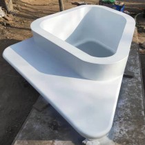 浙江寧波廣場定製新型玻璃鋼樹池坐凳(dèng)