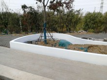 草莓视频官网(měi)定製公園異形玻璃鋼坐凳組合樹池