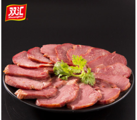 金品牛肉雙匯五香鹵味醬牛肉干休閑零食即食熟食中秋禮品盒7袋裝