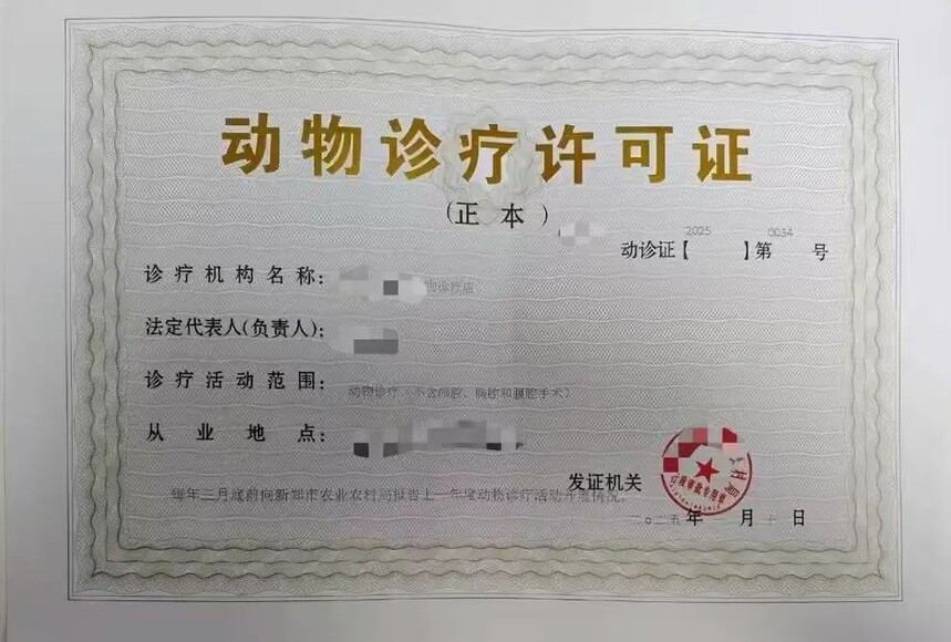 济宁动物诊疗许可代办、济宁动物诊疗许可、济宁动物诊疗许可办理