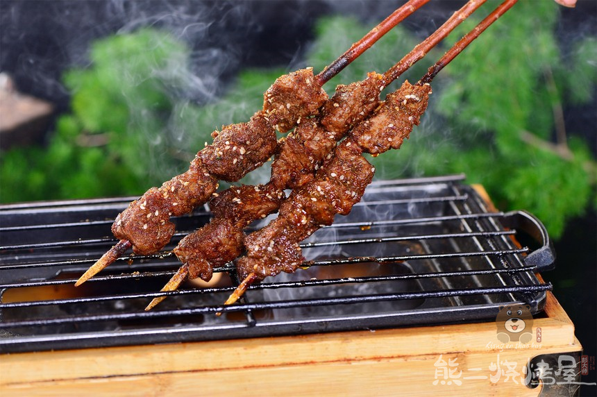 红柳大串烤牛肉