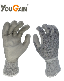18G Cut B Liner PU Palm Coated Glove