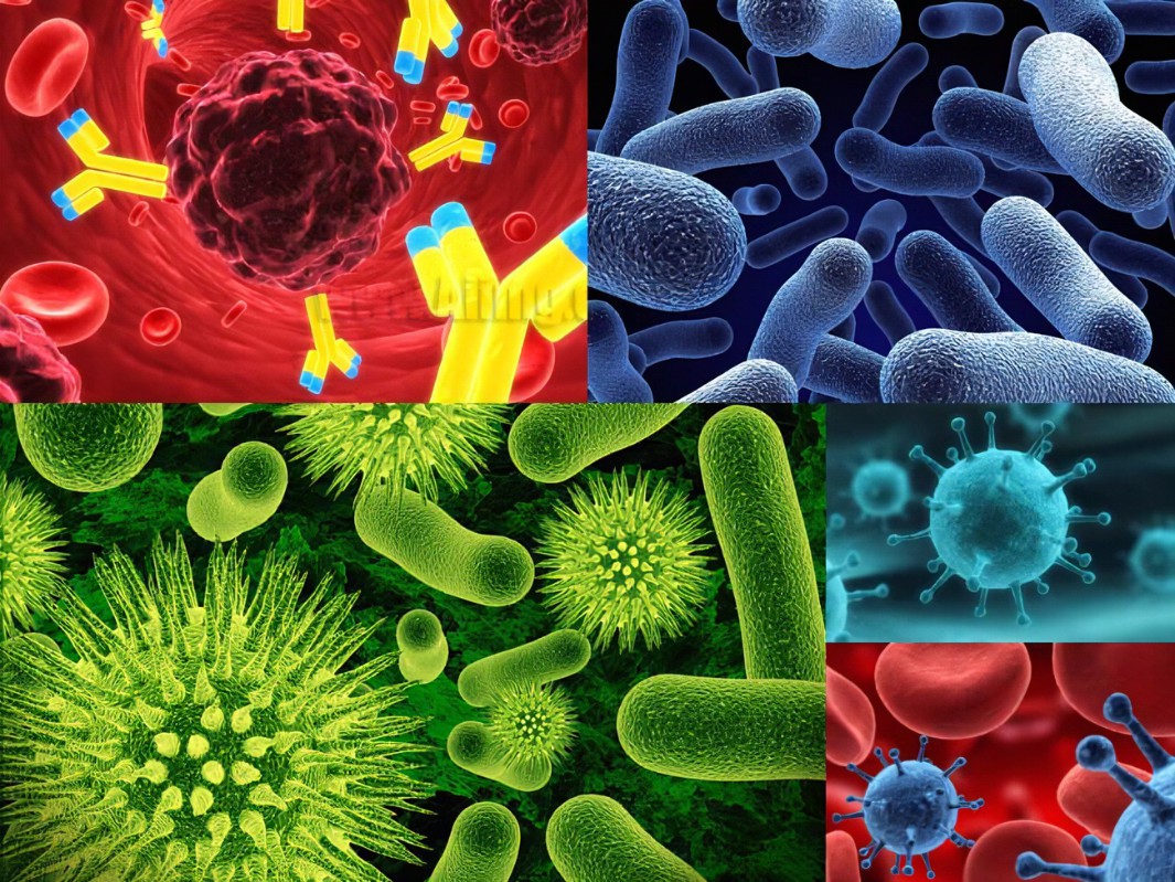 医疗细菌病毒检测图片素材-正版创意图片500809644-摄图网