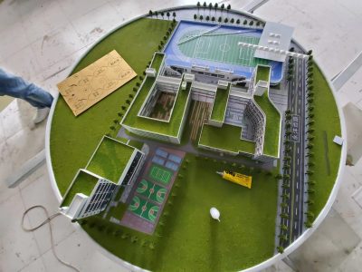 学校医院沙盘模型