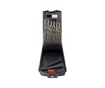 29Pcs Inch Bright Finish Fully Ground HSS Drill Bit Sets in Plastic Box
