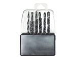 13Pcs Metric Black Oxide Rolled HSS Drill Bit Set for Metal Aluminium PVC Drilling in Plastic Box
