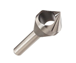 General Tool Round Shank 82 Degree 0 Zero Flute HSS Countersink Drill Bit for Metal Drilling