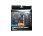 16Pcs Metric Combination Drill  Bit Set in  Plastic Box