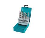18Pcs Inch Combination Drill Bit Set in Metal Box