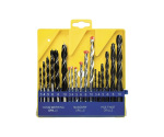18Pcs Metric Combination Drill Bit Set in Plastic Box