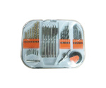 35Pcs Metric Combination Drill Bit Set in Plastic Box