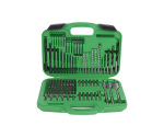 120Pcs Inch HSS Combination Drill Bit Set in Metal Box