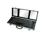 11Pcs SDS Plus Electric Rotary Hammer Drill Bits Set in Aluminum Box
