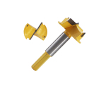 Hex Shank 2 Flutes Tungsten carbide Tip Depth Stop Wood Forstner Drill Bit for Woodworking