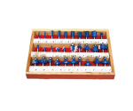 30Pcs High Quality 12 Inch Shank Tungsten Carbide Wood Router Bit Set for Woodworking