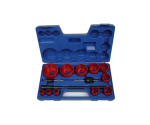 14Pcs HSS Bi-Metal Hole Saw Set in Plastic  Box for Cutting Metal Wood Plastic