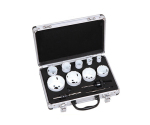 13Pcs Bi Metal Hole Saw Kit in Aluminum Box for Cutting Metal Wood Plastic