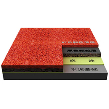透氣型塑料跑道材料