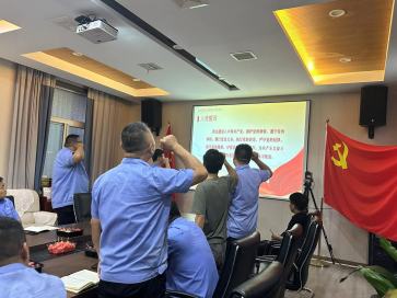 咸陽盛翼機械黨支部組織“銘記黨恩,砥礪前行”七一建黨節活動