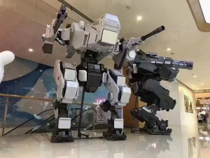 Keheng participated in the 3-meter high machine A corps and appeared in Wuxi Vientiane City
