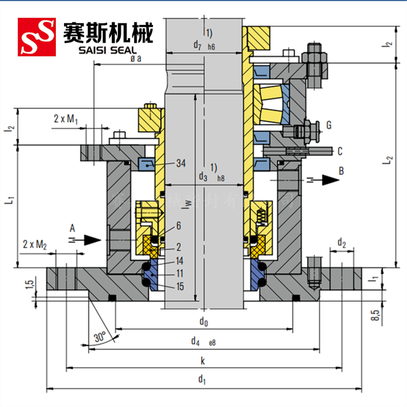 机械密封设计定制_江苏赛斯密封科技有限公司