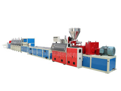 PVC石塑型材擠出生產線