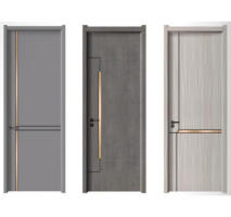 鄭州某客戶(hù)碳晶無(wú)漆木門(mén)案例