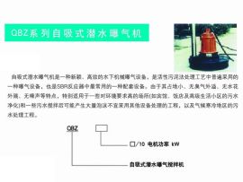 QBZ系列自吸式潛水曝氣機