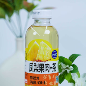 鳳梨果肉+茶