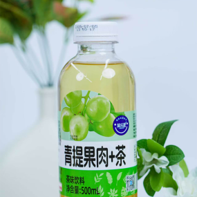 青提果肉+茶