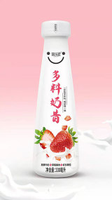 330ml多料奶昔草莓