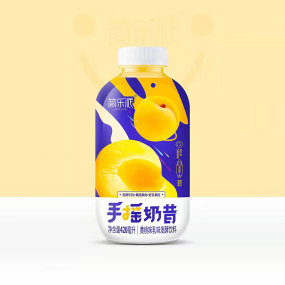 420ml手搖奶昔黃桃