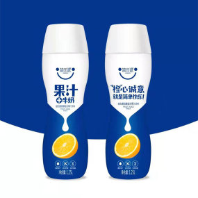 果汁+牛奶1.25L橙