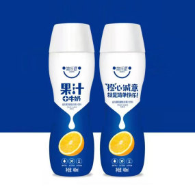 果汁+牛奶480ml橙