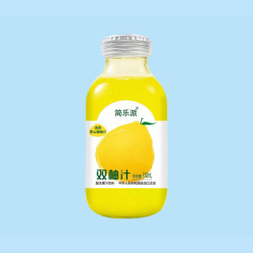 310ml雙柚汁玻璃瓶