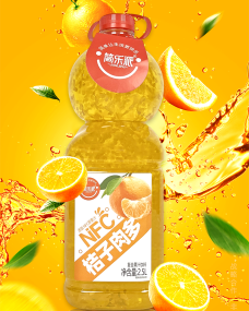 簡(jiǎn)樂(lè)派NFC橘子肉多2.5L