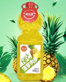 簡(jiǎn)樂(lè)派NFC菠蘿肉多2.5L